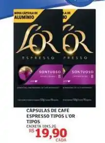Assaí Atacadista L'or - capsulas de cafe espresso tipos oferta