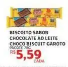 Assaí Atacadista Sabor - biscoito sabor chocolate ao leite choco biscuit garoto oferta