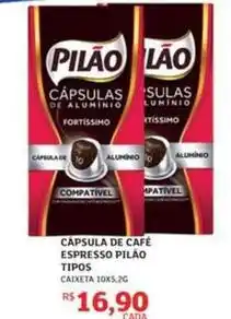 Assaí Atacadista Pilão - cápsula de café espresso oferta