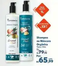 Organico - shampoo ou mascara