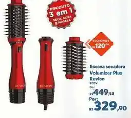 Sam's Club Plus - escova secadora revlon oferta