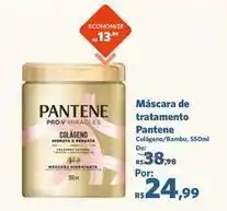 Sam's Club Pantene - máscara de tratamento oferta