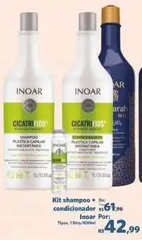 Sam's Club Inoar - kit shampoo + condicionador oferta