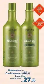 Sam's Club Inoar - shampoo ou condicionador oferta