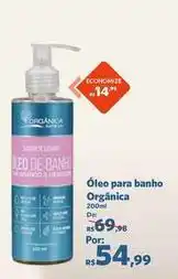 Sam's Club Orgânica - óleo para banho oferta