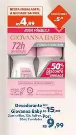 Sam's Club Baby - desodorante giovanna baby oferta