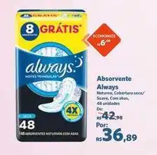 Sam's Club Always - absorvente oferta