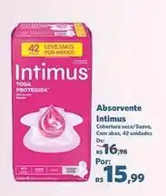 Sam's Club Intimus - absorvente oferta
