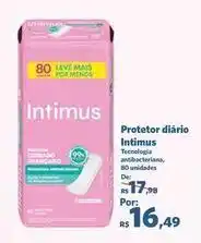 Sam's Club Intimus - protetor diário oferta