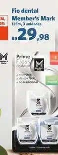 Sam's Club Member's mark - fio dental oferta