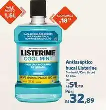Sam's Club Listerine - antisséptico bucal oferta