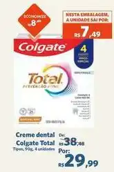 Sam's Club Colgate - creme dental total oferta