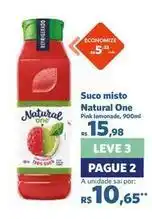 Sam's Club Natural one - suco misto oferta