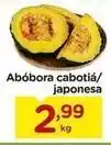 Abóbora cabotiá/japonesa