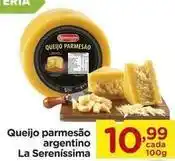 Carrefour La serenissima - queijo parmesão argentino oferta