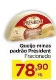 Carrefour Presidente - queijo minas padrão oferta