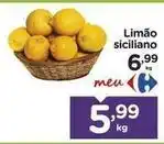 Carrefour Meu - limão siciliano oferta