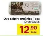 Carrefour Caipira - ovo orgânico toca oferta