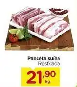 Carrefour Panceta suína oferta
