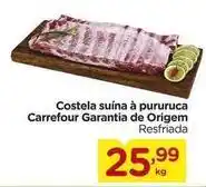 Carrefour Carrefour - costela suína à pururuca oferta