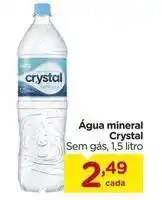 Carrefour Crystal - água mineral oferta
