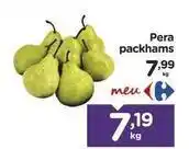 Carrefour Meu - pera packhams oferta