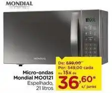 Carrefour Mondial - micro-ondas modial mo0121 oferta