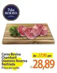 Atacadão Friboi - carne bovina chambaril dianteiro reserva resfriada oferta