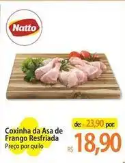 Atacadão Natto - coxinha da asa de frango resfriada oferta