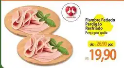Atacadão Perdigão - fiambre fatiado resfriado oferta