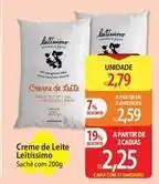 Atacadão Leitíssimo - creme de leite oferta