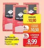 Atacadão Lebre - sal rosa do hemalaia oferta
