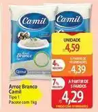 Atacadão Camil - arroz branco oferta