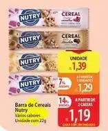 Atacadão Nutry - barra de cereais oferta