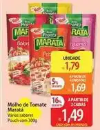 Atacadão Maratá - molho de tomate oferta