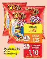 Atacadão Oca - pipoca doce ok chips oferta