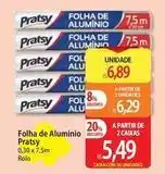 Atacadão Pratsy - folha de aluminio oferta