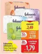 Atacadão Johnson's - sabonete oferta