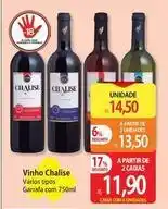 Atacadão Chalise - vinho oferta