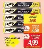 Atacadão Pratsy - papel manteiga oferta