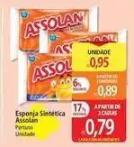 Atacadão Assolan - esponja sintetica oferta