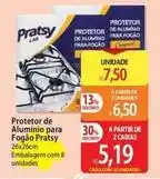 Atacadão Pratsy - protetor de aluminio para fogão oferta