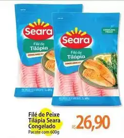 Atacadão Seara - filé de peixe tilápia oferta
