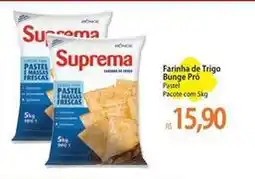 Atacadão Suprema - farinha de trigo bunge pró pastel oferta