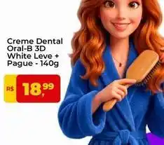 Tonin Superatacado Oral-b - creme dental 3d white leve + pague oferta