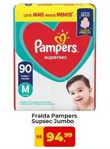 Tonin Superatacado Pampers - fralda supsec jumbo oferta