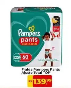 Tonin Superatacado Pampers - fralda pants ajuste total oferta