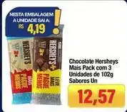 Spani Atacadista Hershey´s - chocolate mais pack com 3 unidades de sabores un oferta
