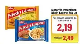 Spani Atacadista Nissin - macarrão instantâneo sabores oferta