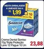 Spani Atacadista Sorriso - creme dental tripla proteção leve 12 pague 10 un oferta